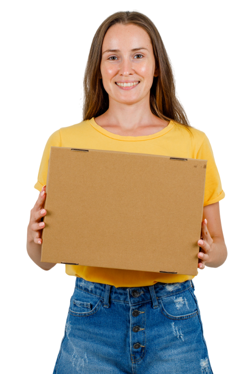 young-female-holding-cardboard-box-smiling-t-shirt-shorts-e1750670719834